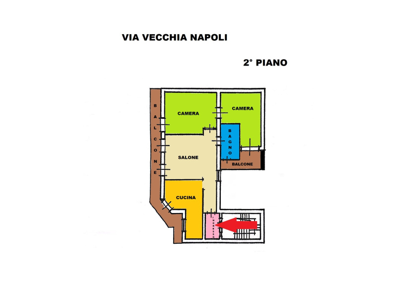 Tipologia Immobile: appartamento Provincia: napoli Comune: napoli Località: chiaiano Indirizzo: Via Vecchia Napoli